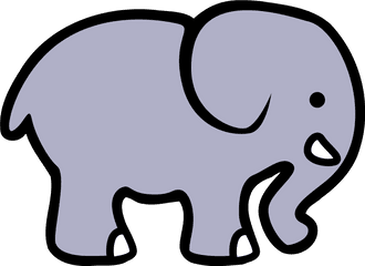 Library Of Transparent Jpeg Elephant - Big As An Elephant But Weighs Nothing Png