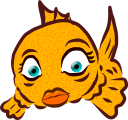 Pink Lips Png 69720 - Png Images Pngio Cute Fish Head Cartoon