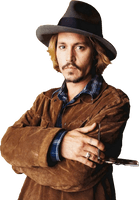 Johnny Depp Clipart - Free PNG