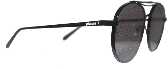 Luna Aviator Planet I - Sunglasses From The Side Png