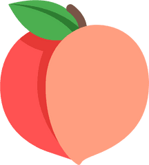 Peach Clipart Transparent - Peach Clipart Png