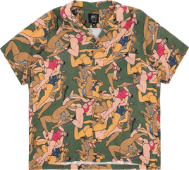 Brain Dead Hawaiian Shirt - Active Shirt Png