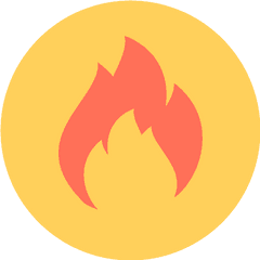 Burn Fire Png Icon - Emoticon De Fuego Render