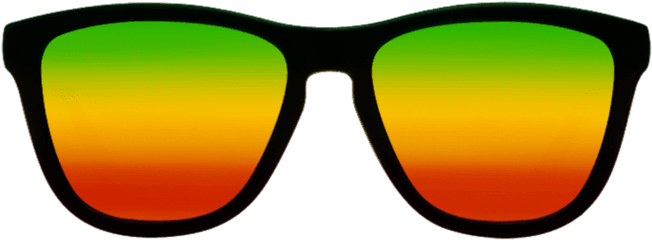 Transparent Background Sun Glass Png Cartoon - Sunglasses