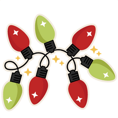 Pin - Xmas Lights Clip Art Png