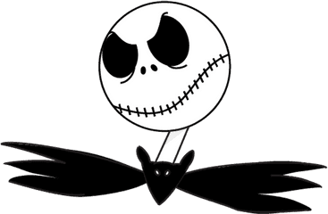 Skellington Youtube Silhouette Transprent - Jack Skellington Draw Jack Skellington Png