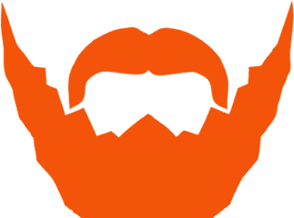 Beard Clipart Orange - Best Uncles Have Beards Png