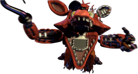 Five Nights - Foxy Transparent Fnaf Png