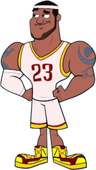 Lebron James - Teen Titans Go Lebron Png