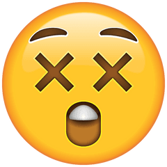 Astonished Face Emoji Free Icon HQ - Free PNG