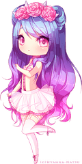 Hyanna - Chibi Kawaii Anime Cute Girl Png