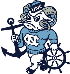 University Of North Carolina - Unc Tar Heel Clipart Full North Carolina Tar Heels Mascot Png