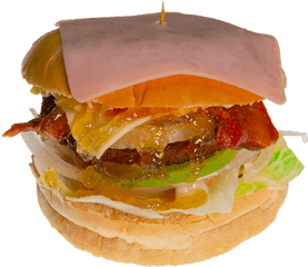 Hamburguesa Hawaiana - Fast Food Png