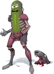 Rick And Morty Png Image - Rick And Morty Pickle Rick Art