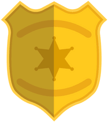 Transparent Png Svg Vector File - Insignia De Policia Png