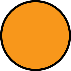 Orange Circle Png Picture - Circle