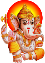 Download God Vinayaka Hd Wallpapers Png - Transparent Background Ganesh Png