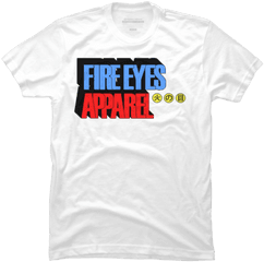 Fire Eyes Bitter T Shirt By - Active Shirt Png