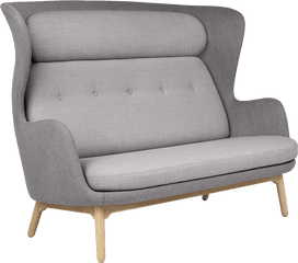 Jh120 Ro Sofa Wooden Legs - Fritz Hansen Ro 2 Seater Sofa Png