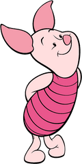 Painting Beautiful Piglet Clip Art - Piglet From Winnie The Pooh Png