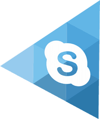 Skype Icon - Graphic Design Png