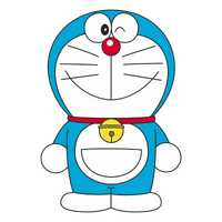 No Nobita Doraemon Cartoon Sos Smile Line - Free PNG
