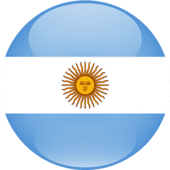 Vector Flag Of Argentina - Argentina Flag Badge Png