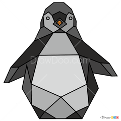 Starbound Png - Penguin Png Geometric Geometric Animal Geometric Penguins