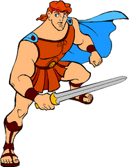 Hercules The Walt Disney Company Clip - Cartoon Characters Png