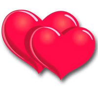 Hearts Two Picture Free PNG HQ