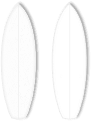 The Dako Roo Custom Order Surfboard High Performance - Surfboard Png