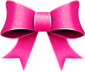 Pink Bow Png Clipart Button