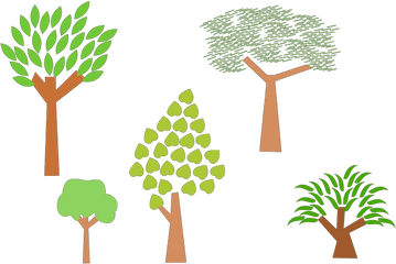 Cartoon Trees Png Svg Clip Art For Web - Small Clip Art Trees