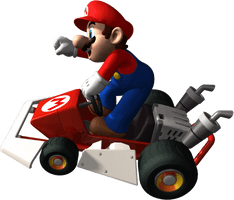 Super Mario Kart Transparent Image - Free PNG