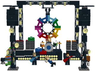 Lego Ideas - Coldplay A Head Full Of Dreams Set De Lego De Coldplay Png