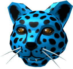 Catalognate The Neon Cheetah Head Roblox Wikia Fandom - Roblox Cheetah Head Png