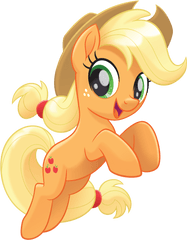 Movie Applejack Official Artwork - My Little Pony Movie Applejack Png