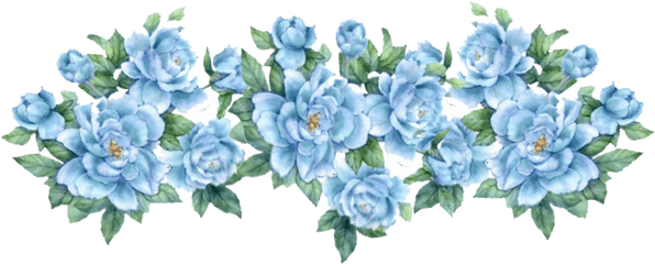 Download Free Png Blue Flower - Vector Blue Flower Png