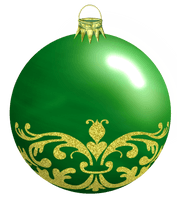 Green Christmas Bauble Download HQ - Free PNG
