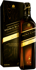 Double Black Label Whisky - Whisky Johnnie Walker Double Black Label Png