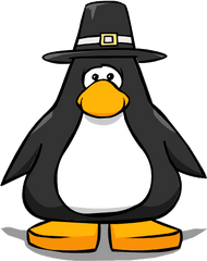 Pilgrim Hat - Penguin With Top Hat Full Penguin With A Top Hat Png