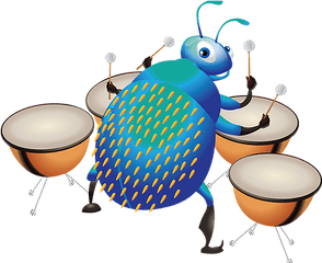 Home Bug Symphony Ccohk - Clip Art Png