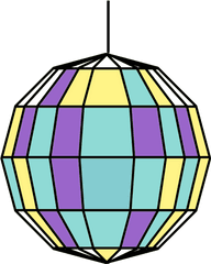 Eighties - Bola De Luces Icon Png