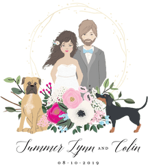 A Wedding Story - Coonhound Png