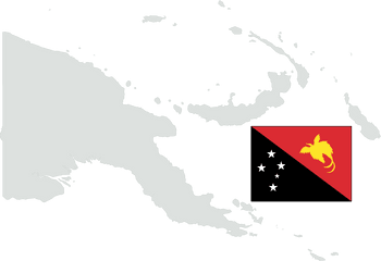 Papua New Guinea - Papua New Guinea Flag Png