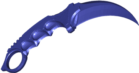 P3din - Karambit De Csgo Airsoft Hunting Knife Png