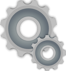 Gears Icon Transparent - Gears Clip Art Png