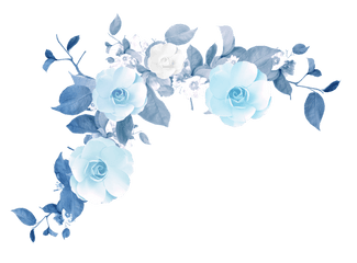 Watercolor Flower Tumblr Png Clipart Vectors Psd Templates - Blue Watercolor Flower Transparent Background