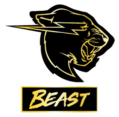 Mrbeast Gold Logo - Sticker Mania Logo Sticker Mr Beast Logo Png