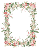 Frame Flowers Border Free Transparent Image HD - Free PNG